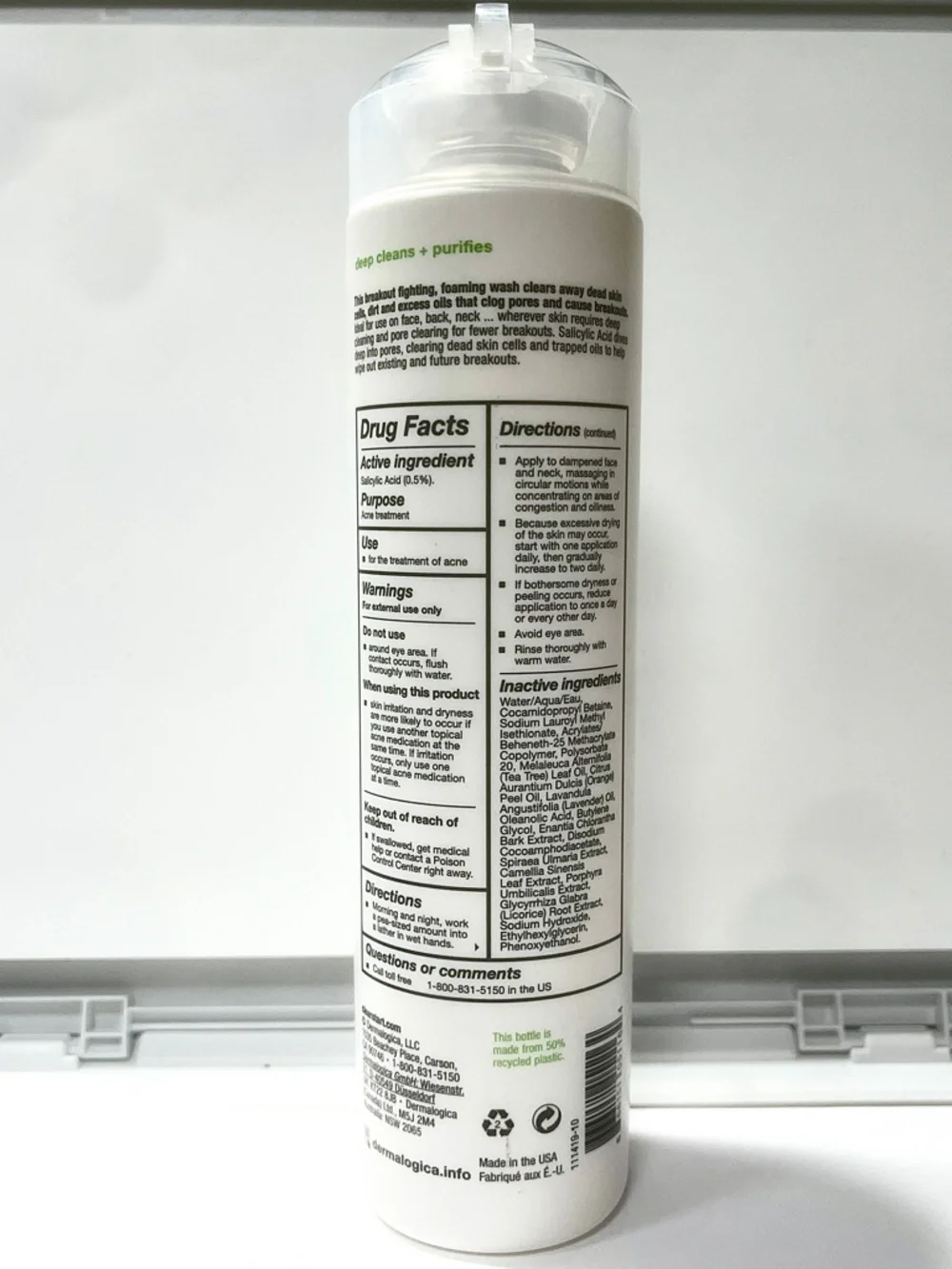 dermalogica unisex foaming